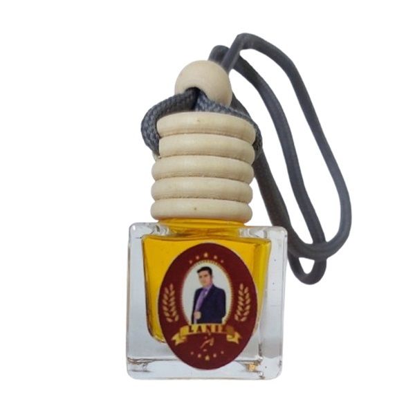 خوشبوکننده خودرو لانیز مدل رایحه برگ پرتقال، دارچین و وانیل کد 0073 333 3 حجم 10 میلی لیتر